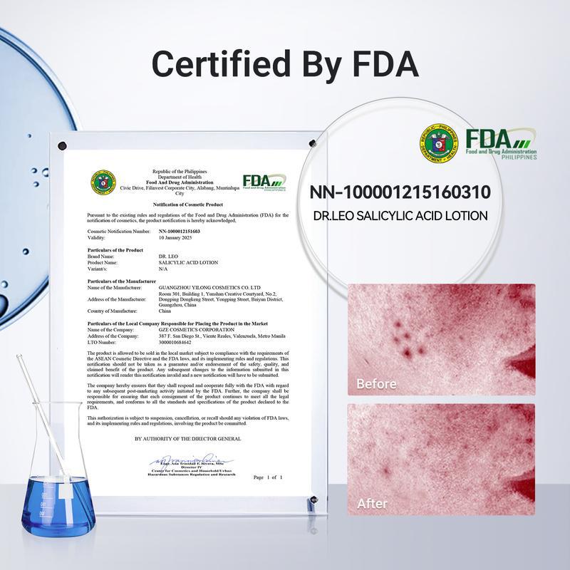 Dr.Leo 24H Acne & Pimple Treatment Drying Lotion | Salicylic Acid + Sulfur + Niacinamide | Viral Product | Inflammation Relief, Post-Blemish Care & High Pressure Pimple Relief #TikTokShopHolidayHaul