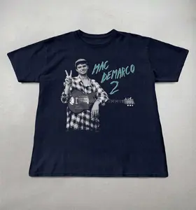 Mac DeMarco Tee, Indie rock shirts, Cute graphic tees, Trendy Retro band 2 album Unisex
