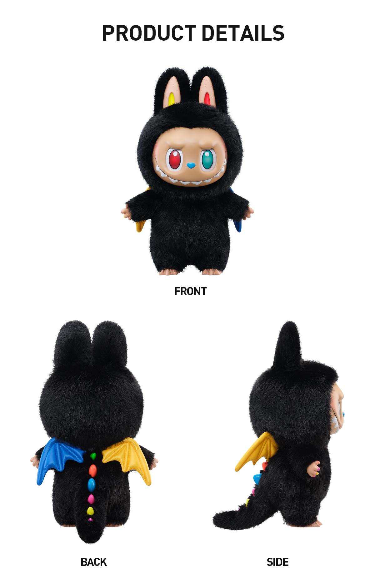 [Spanish] - POP MART THE MONSTERS 10th Anniversary Series-ZIMOMO Muñeco de vinilo de peluche