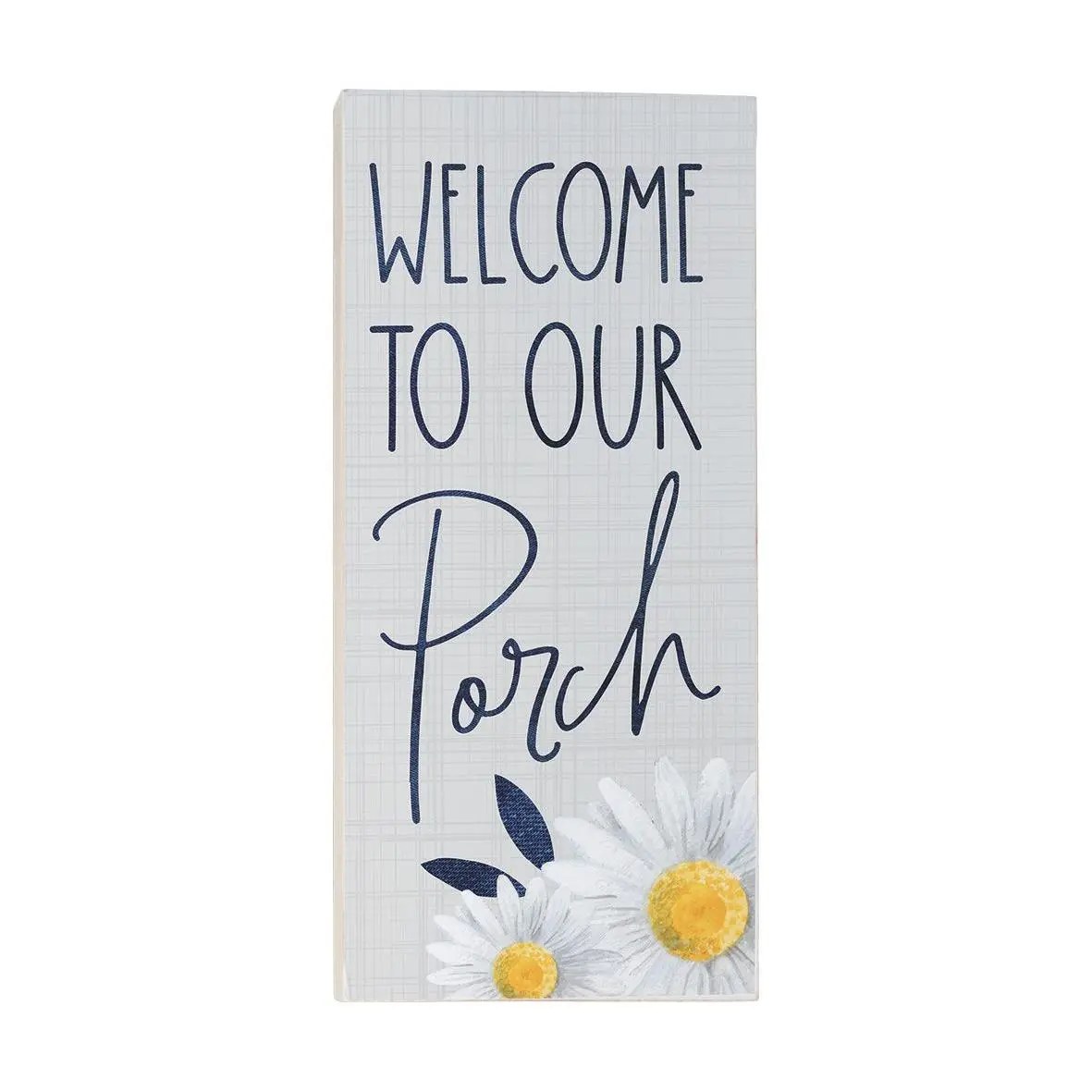 Sincere Surroundings 12" Welcome Porch Daisy Inpire Board