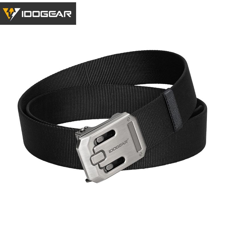 IDOGEAR Tactica 1.5" Nylon Durable Belt with Magnetic Buckle One-Hand Quick-Release Reinforced Steel CCW Belt 3446 SpringStatements