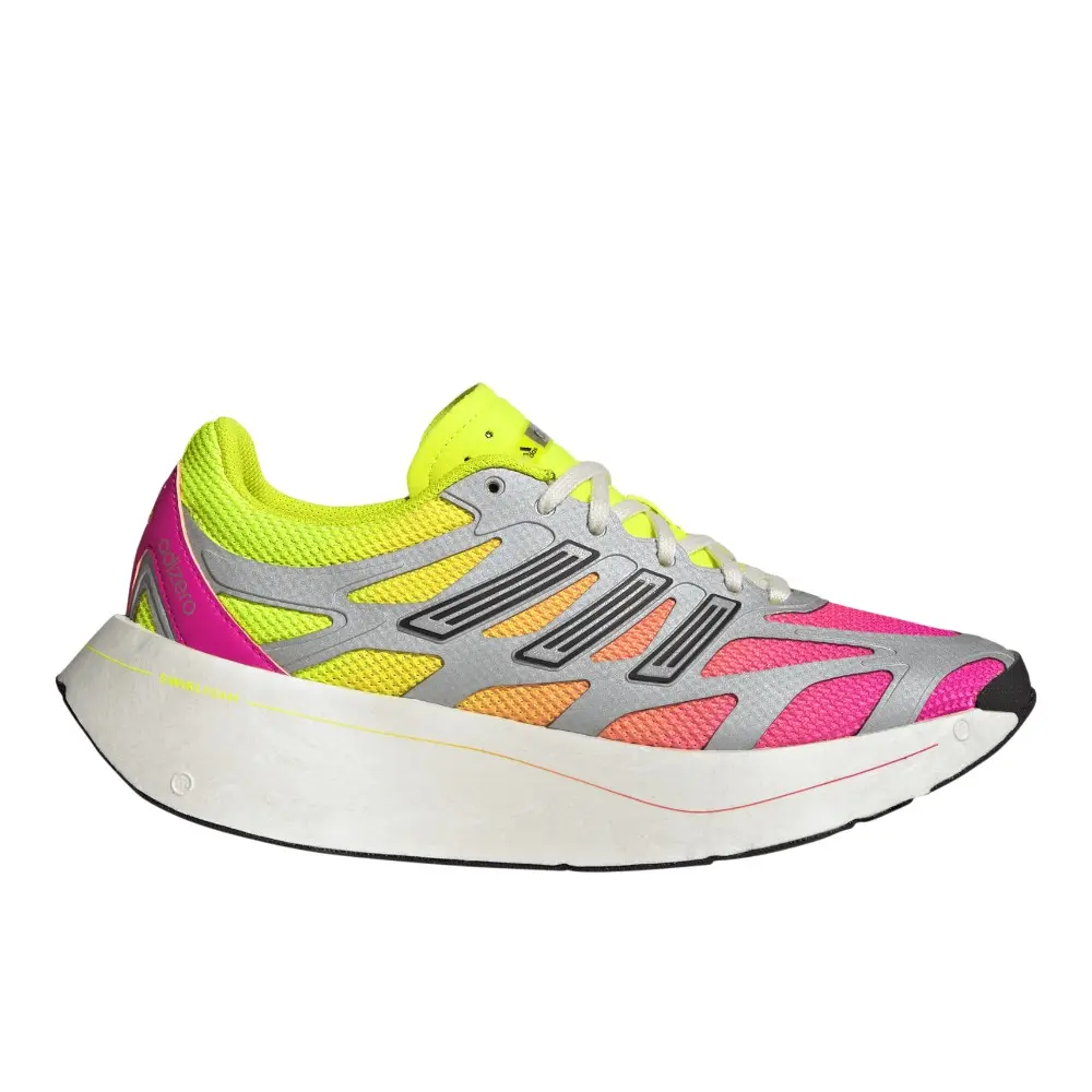 adidas Womens Adizero Aruku Sneakers Shoes Casual - Pink, Yellow