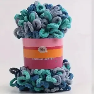 PMS Finger Donut Hole Yarn - First Class Craft Yarn for Knitting and Crochet Projects