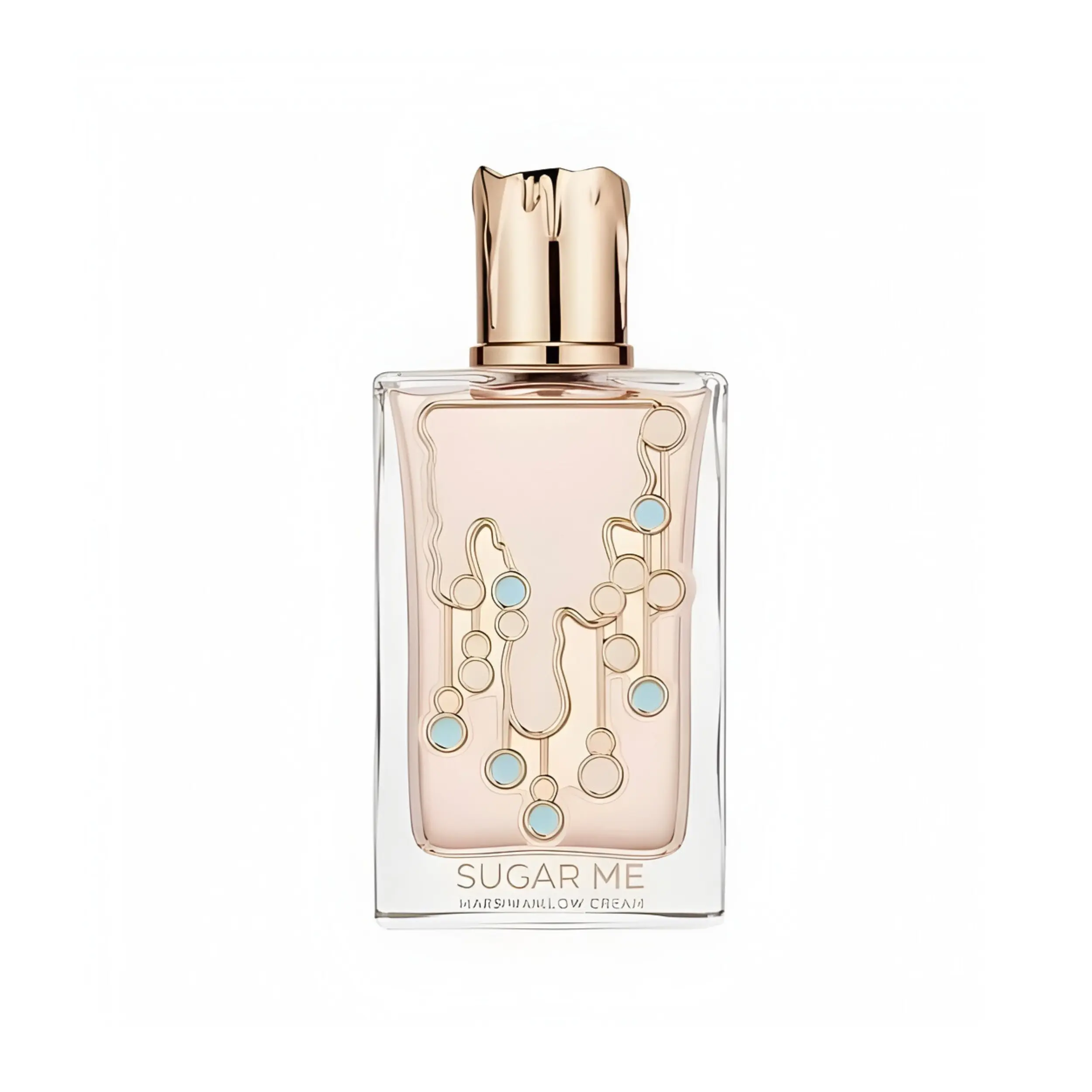 Maison Alhambra Sugar Me Marshmallow Dream EDP - Unisex Adults' Floral Gourmand Strawberry, Floral Aromatic Scents with Amber Musk Signature Scent Body Perfume, 3.4 Fl Oz (3 to 3.9 Fl Oz Range) Single Item, Sweet Musky, Citrus, Fruity, Deep Floral Perfume