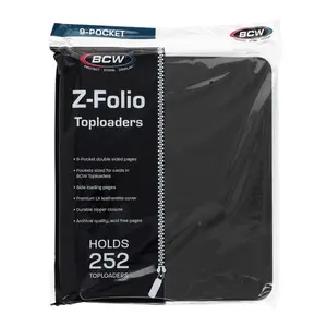 BCW Z-Folio 9-Pocket LX Toploader Binder