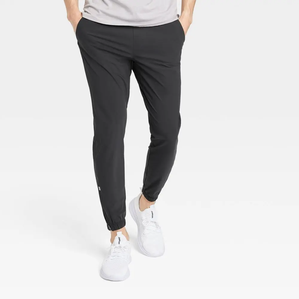 Men's Lightweight Tricot Jogger Pants - All In Motion Black S