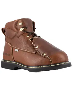 Iron Age Men's Groundbreaker External Met Guard 6" Work Boot Steel Toe - Ia5017