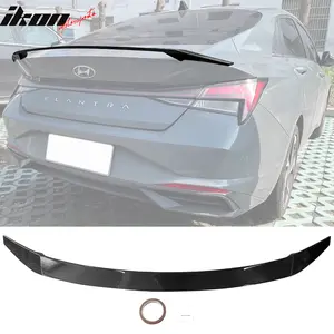 Rear Trunk Spoiler Wing for Hyundai Elantra Sedan 2021-2024 ABS