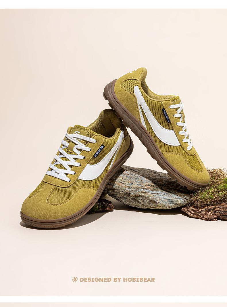 HOBIBEAR Hiking Wide-Toe Shoes, Spring/Autumn Daily Casual Shoes, Durable & Wide-Fit Neutral Sports Shoes, German Training Shoes