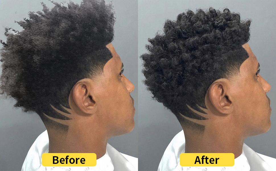 Wave Pomade Hair Twist Sponge Brush for Black Men Afro Curl Sponge Ideal for Curly Rubber Hair Pomade As Boyfriend Father New Year Gift