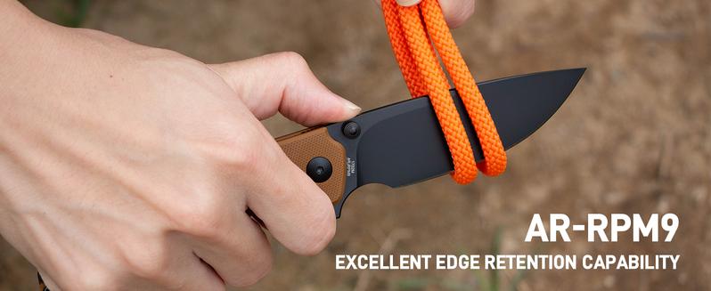 Artisancutlery Tradition V2 Pocket knife with AR-RPM9 Blade and G10 Handle Folding Knives for Christmas gift Outdoor, Caming and Daily Tasks Survival Tools Survival Equipment Set