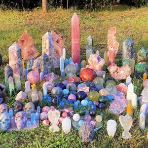 crystal wholesale ：tower sphere hand  cave and other itmes