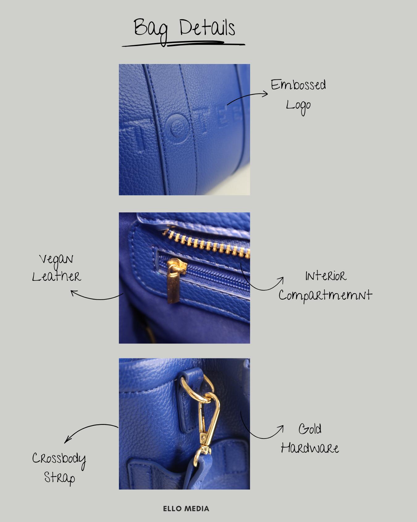 ELLO Stylish Tote Bag Set 2025 Women's Large Capacity Handbag in Multiple Colors for Everyday Use