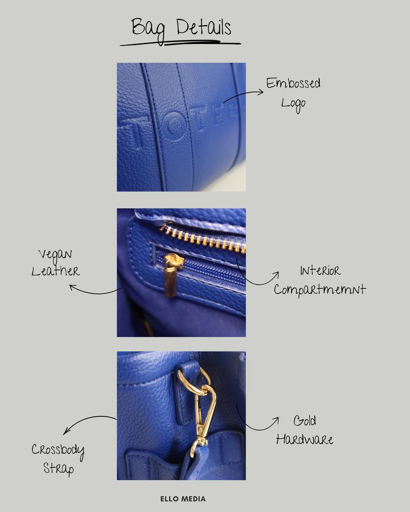 ELLO Stylish Tote Bag Set 2025 Women's Large Capacity Handbag in Multiple Colors for Everyday Use