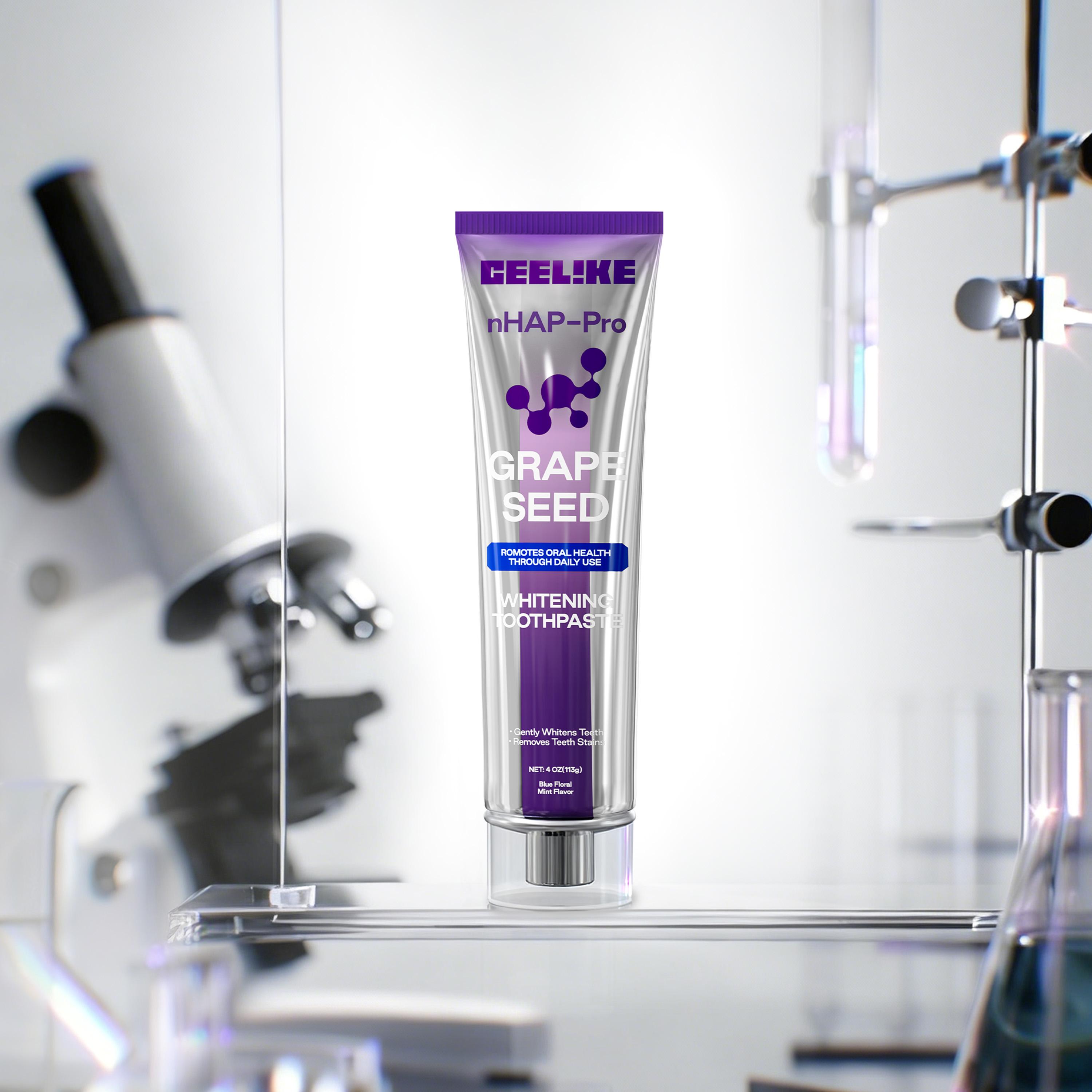 CEELIKE Grape Seed Toothpaste | Multi-Active Formula for a Fresh, Clean Brushing Experience and Daily Oral Care