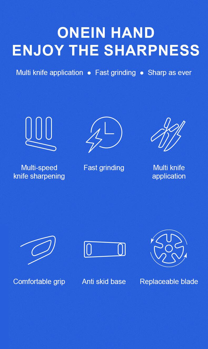 Vectroniva Adjustable Kitchen Knife Sharpener – Manual Blade Sharpener for Kitchen Knives & Pocket Knives, Dual-Stage Sharpening Stone Alternative | Kitchen Tools & Gadgets (Afilador de Cuchillos)