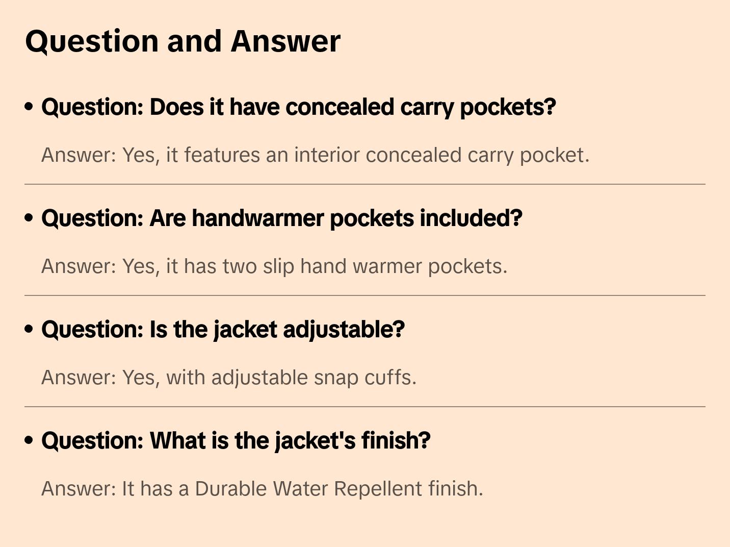 The Cinch Copper Softshell Mens Concealed Carry Jacket