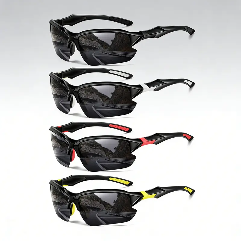 2026 Sports Polarized Sunglasses for Men Cycling Running Fishing UV400 Sun Glasses Lightweight Outdoor Goggles
