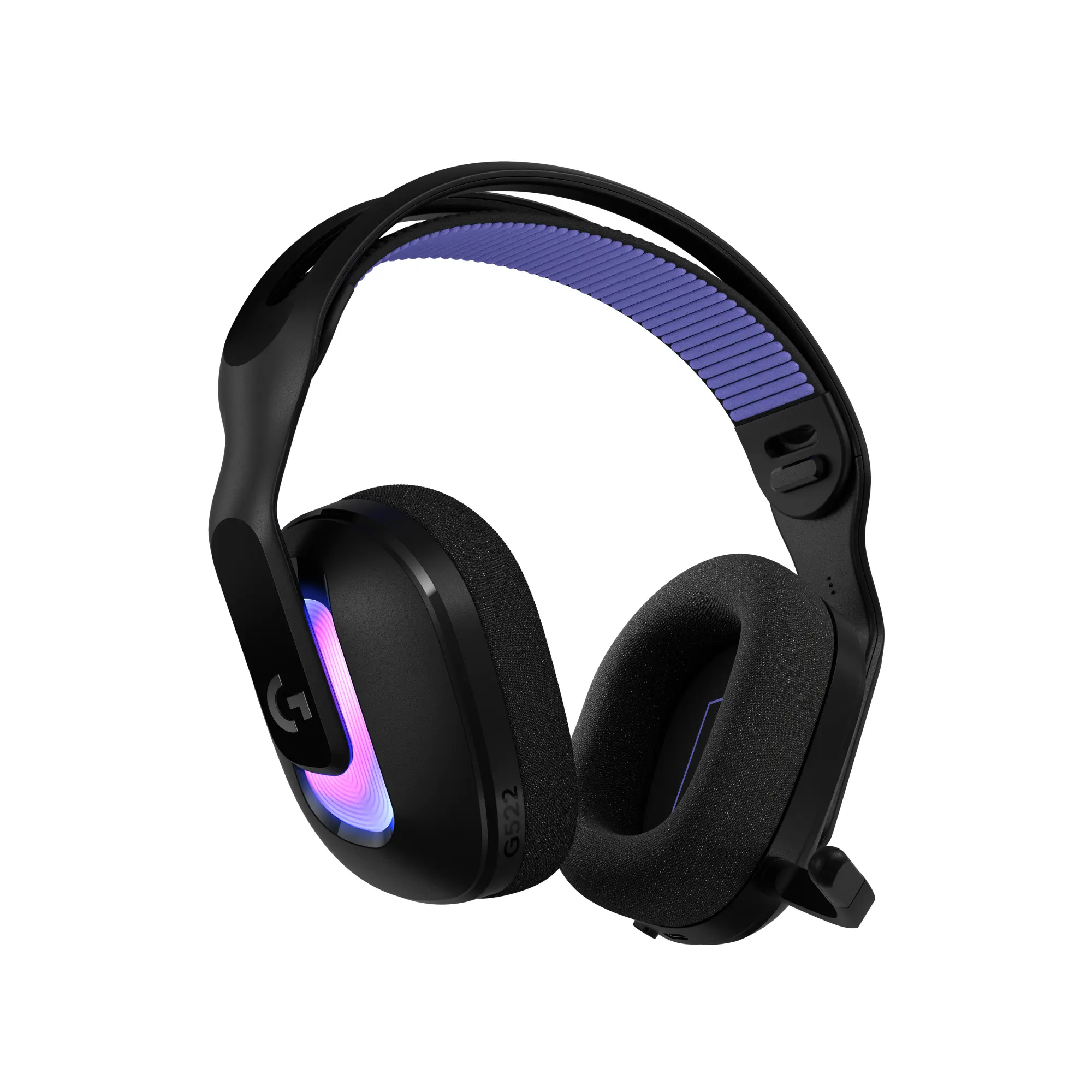 Logitech G522 LIGHTSPEED Wireless Gaming Headset, Full-Band Mic, Advanced Audio, Tri-Connect (LIGHTSPEED, Bluetooth, USB A to C), LIGHTSYNC RGB, for PC & Nintendo Switch/Switch 2