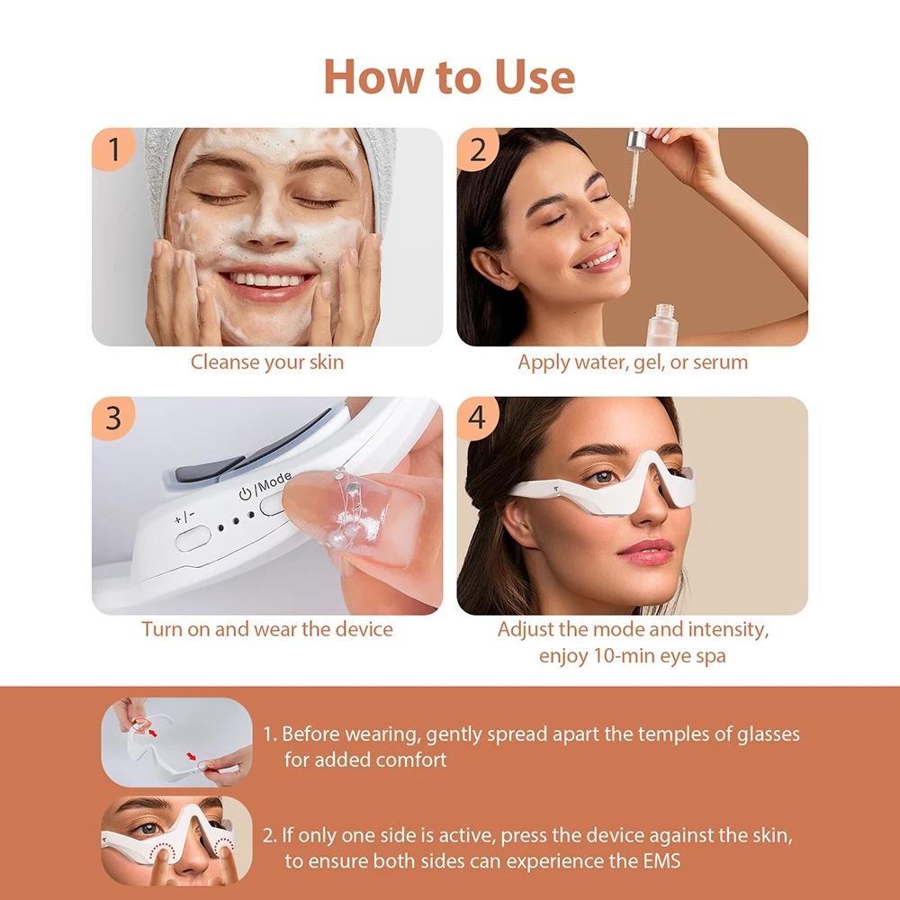 Under Eyes Red Light Therapy Eyelift Massager Glasses,Microcurrent Eye face led red light Beauty Device under Eye Massager Eyes Bag Remover for Reduce Dark Circles Puffiness Wrinkles Relax Eye Strain Under Eyes Red Light Therapy Eyelift Massager Glasses,Microcurrent Eye face led red light Beauty Device under Eye Massager Eyes Bag Remover for Reduce Dark Circles Puffiness Wrinkles Relax Eye Strain