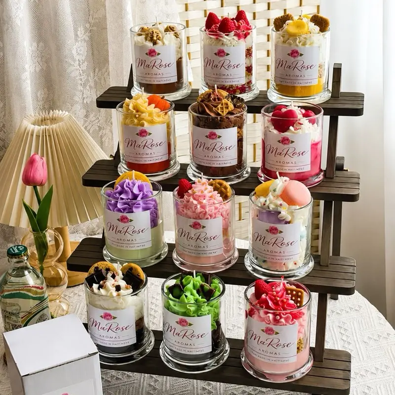 Marose Aromas Premium Scented Candles - Long-Lasting, Natural Soy Wax Candles for Home Relaxation