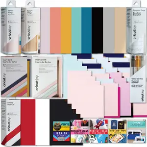 Cricut Deluxe All-in-One Materials and Accessories Bundle for Cricut Joy Machines