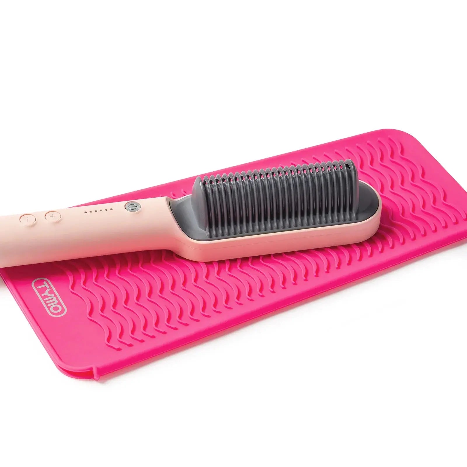 【Live Only】TYMO Heat Resistant Mat Pouch – 2-in-1 Silicone Mat & Storage for Hot Tools, Up to 482°F Protection, Non-Slip, Foldable, Travel-Ready for Flat Irons & Curling Irons