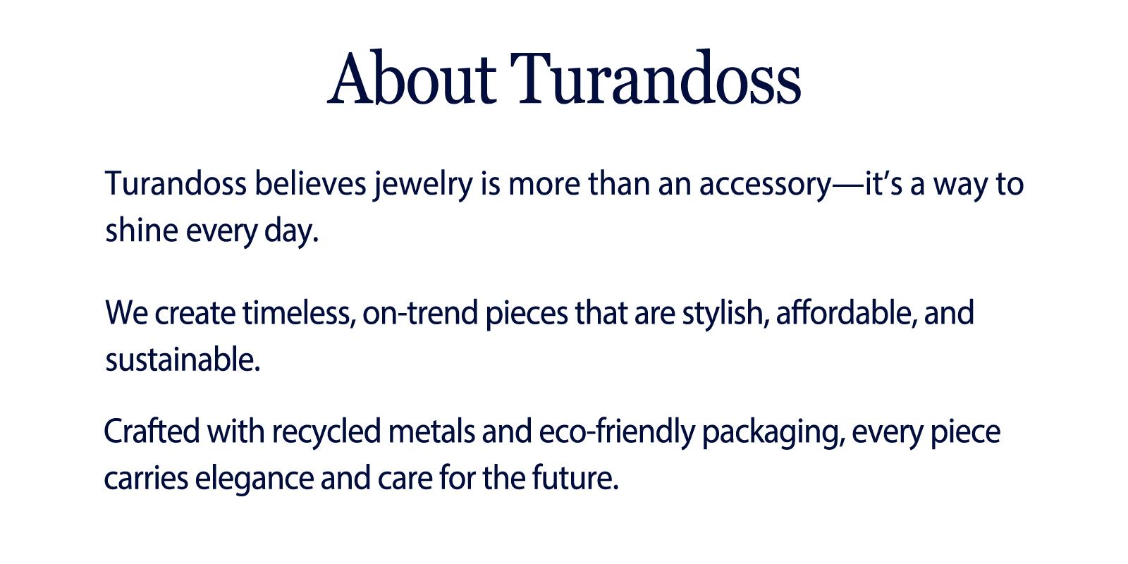 Turandoss Handcrafted Tennis Necklace in 14K Gold Plating | Graduated CZ Stones, Adjustable – Valentine’s Gift SpringStatements