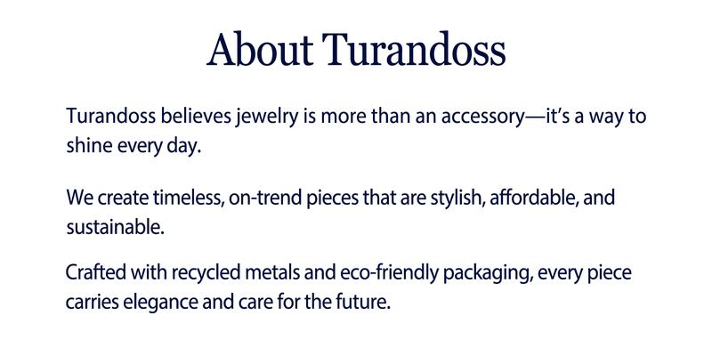 Turandoss Handcrafted Tennis Necklace in 14K Gold Plating | Graduated CZ Stones, Adjustable – Valentine’s Gift