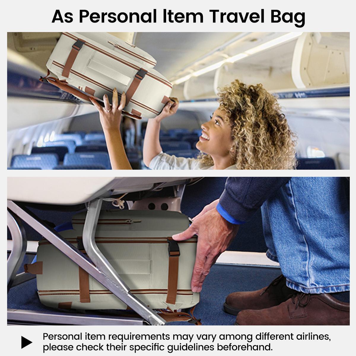 LOVEVOOK Colorblock Carry-On Travel Backpack with 3 Packing Cubes and Laptop Compartment - Personal Item,TSA-Friendly, Travel Essentials, Airline Approved Travel Bag for Hiking, Weekend, SpringStatements