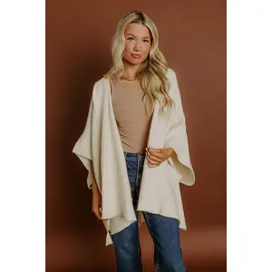 Cuddle Season Knit Cardigan in Cream