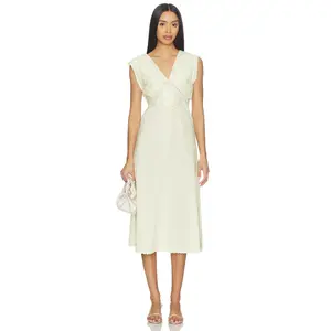 Free People x REVOLVE Me + You Midi Slip Dress in Yellow