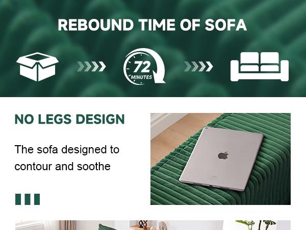 【3 packages】135.4" Cloud Couch Sectional, Modular Sofa with Deep Seat, Plush Corduroy L/U Shaped Boneless Couch, Convertible Sectional Couches for Living Room, 5/6Seat 【3 packages】135.4" Cloud Couch Sectional, Modular Sofa with Deep Seat, Plush Corduroy L/U Shaped Boneless Couch, Convertible Sectional Couches for Living Room, 5/6Seat