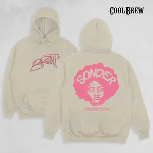 Brent Faiyaz Wasteland Face Hoodie, Hoodie Brent Faiyaz t-shirt, Trendy Graphic Hoodie