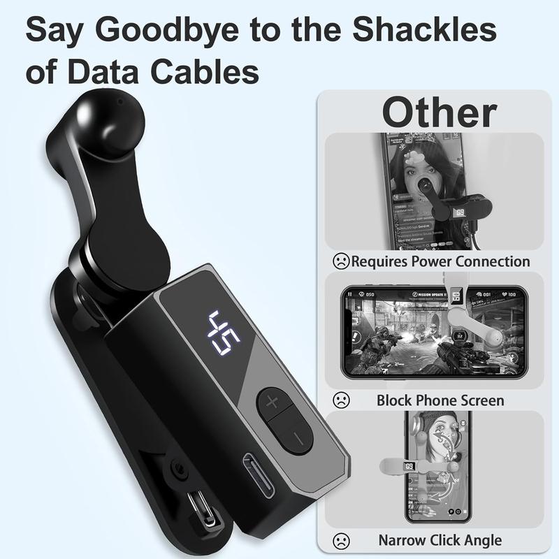 Rechargeable version Automatic Clicker, Fast Screen Tap Simulator for Smartphones, Smart Automatic Screen Clicker Tapper