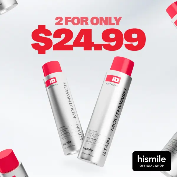 [NEW] [Hismile] Hismile iD Stain Mouthwash Value Set | Remove Gunk, Freshen Breath
