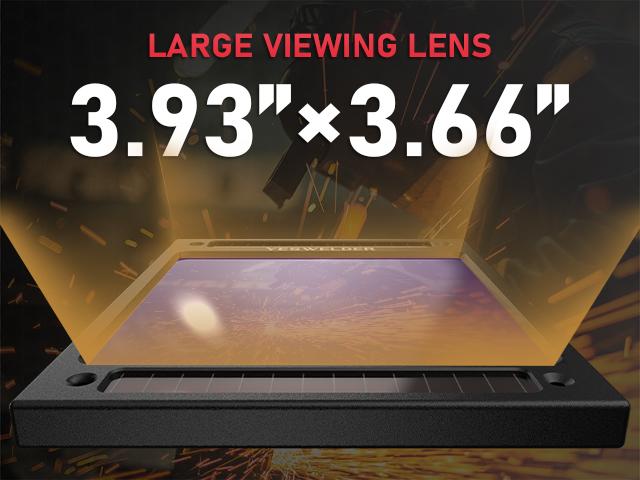 YESWELDER LYG-17800F Auto Darkened Welding Helmet with Rechargeable LED Light | 3.93"x3.66" Large Viewing Screen, 1/1/1/1 True Color Clarity | Wide Shade 4/5-9/9-13 Welding Hood for TIG MIG ARC Grind YESWELDER LYG-17800F Auto Darkened Welding Helmet with Rechargeable LED Light | 3.93"x3.66" Large Viewing Screen, 1/1/1/1 True Color Clarity | Wide Shade 4/5-9/9-13 Welding Hood for TIG MIG ARC Grind
