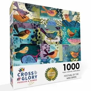 Bird Puzzle – Festival of The Nine Birds – 1000 Piece Jigsaw Puzzle