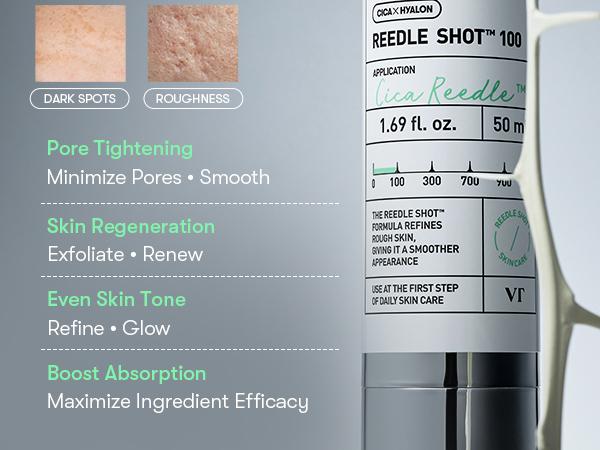 [VT Official] Reedle Shot & Daily Sheet Mask Bundle | Effortless Affordable Microneeding Korean Plump, Soothing Skin Set, Liquid Microneedling & Daily Sheet Mask in a Box(30ea), Daily Korean Skincare, Gift Set, Centella Asiatica