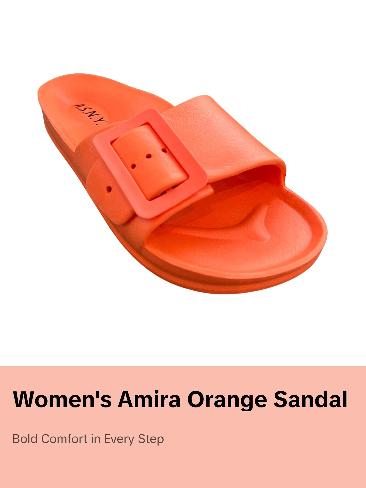 Women's Amira Orange Sandal