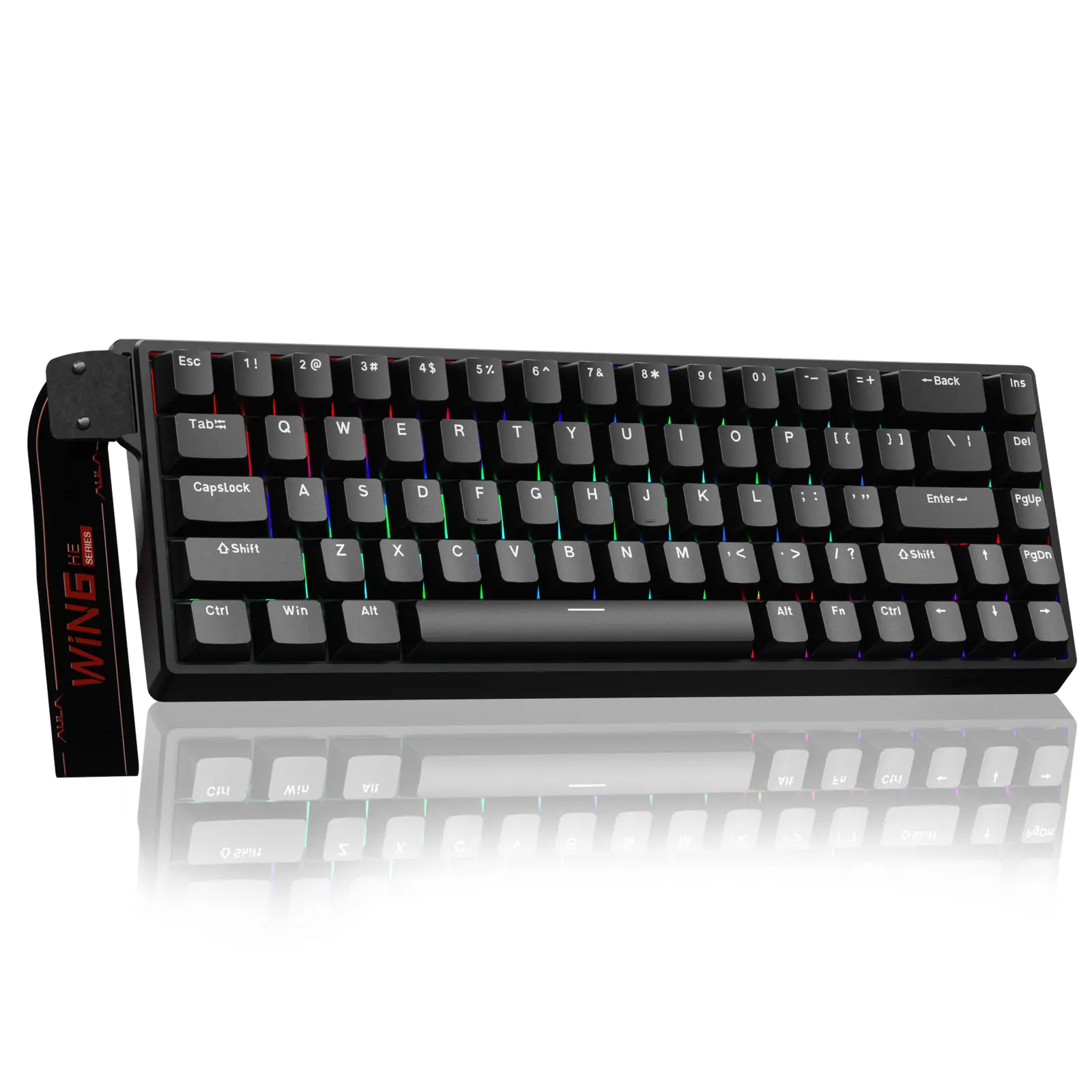 AULA WIN68/WIN60 HE Magnetic Gaming Keyboard, Hall Effect Wired Keyboard with Rapid Trigger, 0.3ms Low Latency, 8000Hz Polling Rate, Adjustable Actuation, Hot-Swappable Compact RGB Keyboard for PC Gaming,back to school,back to school haul