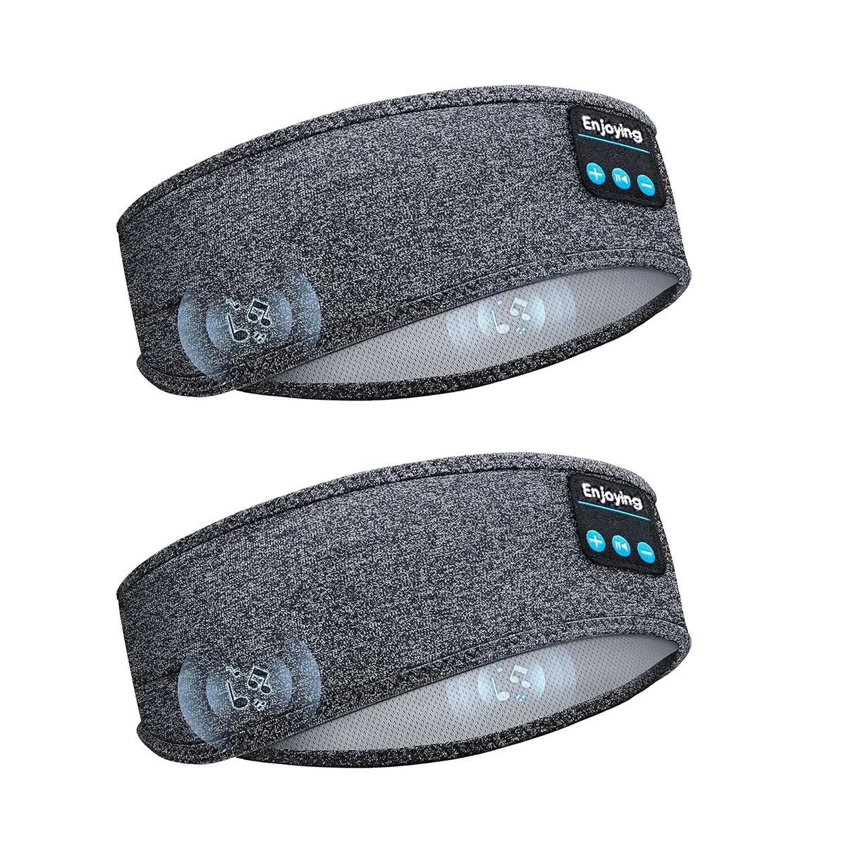 Wireless Bluetooth Headband Sleep Headphones - Ultra-Thin HD Stereo Speakers, BT 5.4 Electronic Audio Headset, Unisex Earbud Alternative for Gym, Wearable Tech for Air Travel, Outdoor Activities