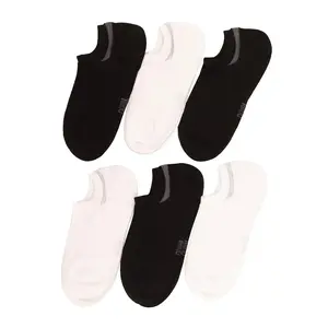 Super No-Show Socks W/ Heel Grip 6-Pack