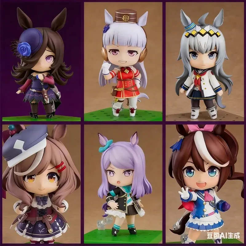 #2151 Umamusume Pretty Derby Rice Shower Anime Figure Tokai Teio/Oguri Cap/Gold Ship Action Figure Adult Model Doll Toys Gifts