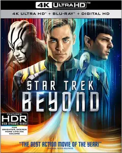 Star Trek Beyond  [4K ULTRA HD BLU-RAY MOVIE] With Blu-Ray, 4K Mastering, Digitally Mastered In HD