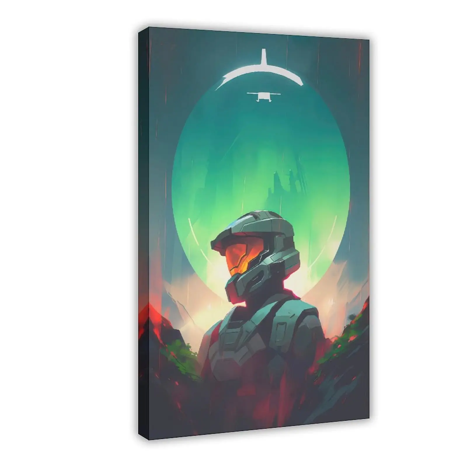 Master Chief Halo Gaming Poster Anime Poster Wall Art Bedroom Art Xbox Art