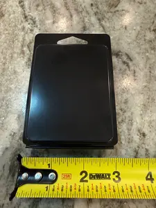 Black Wax Melt Clamshell Molds - By Chandelle & Savon