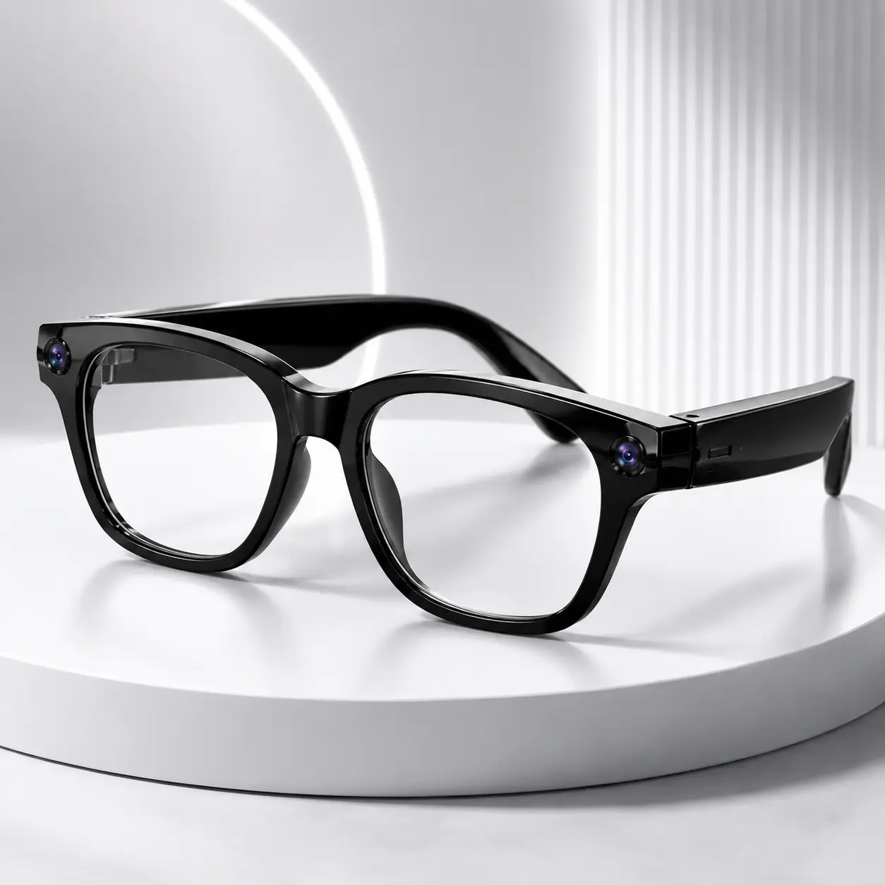AI Smart Glasses - 8MP Camera, Real-Time Translation, Real-Time Recording, Wireless Calling, Voice Assistant, Hands-Free Tech for Tech Enthusiasts (Recording Glasses), Modern