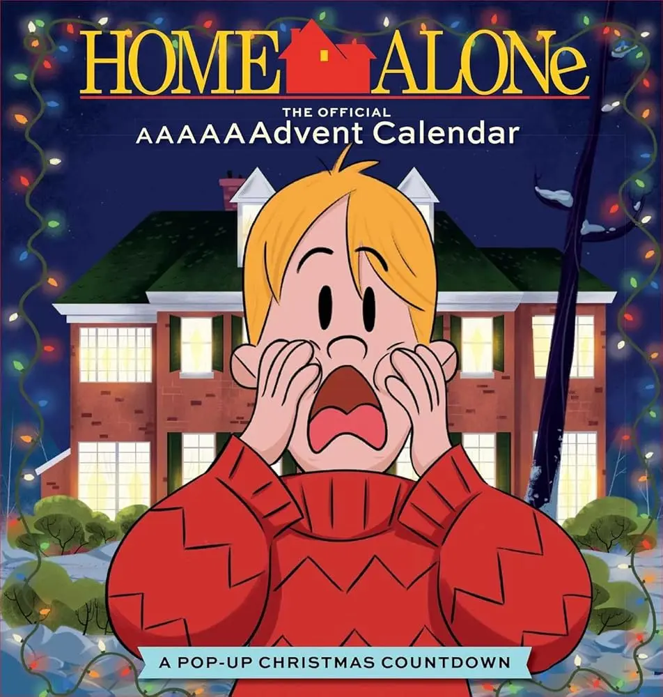 Official 2021 Home Alone Interactive Christmas Collectible Book Advent Calendar - Insight Editions Children's Literature & Art Book, 24 Hidden Ornaments, Kevin-Themed, Durable, Bonus Booklet, Perfect Gift for Home Alone Fans
