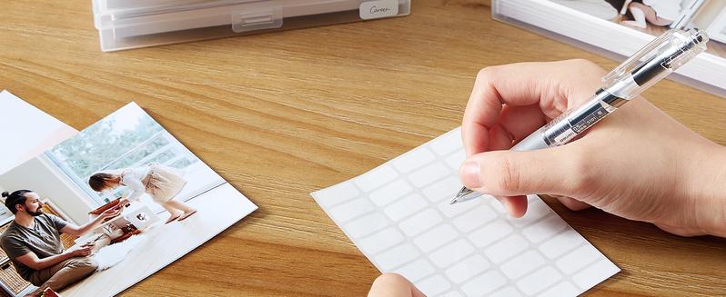 Lifewit 4x6/5x7 Photo Storage Box with  Inner Photo Keeper, Multicolor, Seed Organizer Craft Storage Box for Cards Pictures Stamps Office Supplies